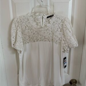 Tommy Hilfiger White Lace Blouse